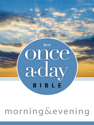 cover image of NIV Once-A-Day Morning and Evening Bible